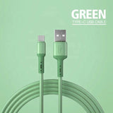 Type-C charger cable Silicone 1m - 5A USB Type-A to USB Type-C Cable