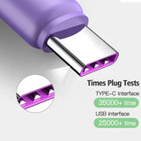 Type-C charger cable Silicone 1m - 5A USB Type-A to USB Type-C Cable
